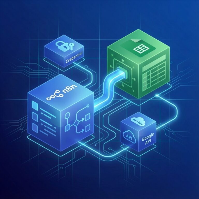 Kết nối Google Sheets với n8n: Hướng dẫn tạo Google API & Credential