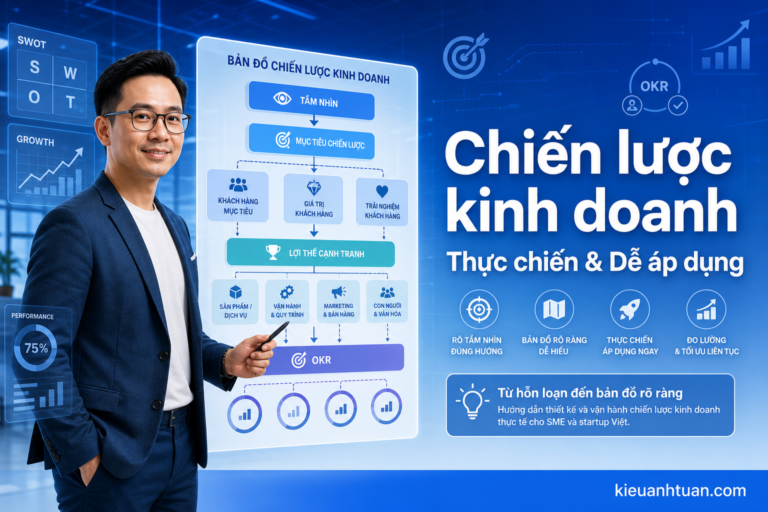 Chiến lược kinh doanh hướng dẫn đầy đủ, thực chiến