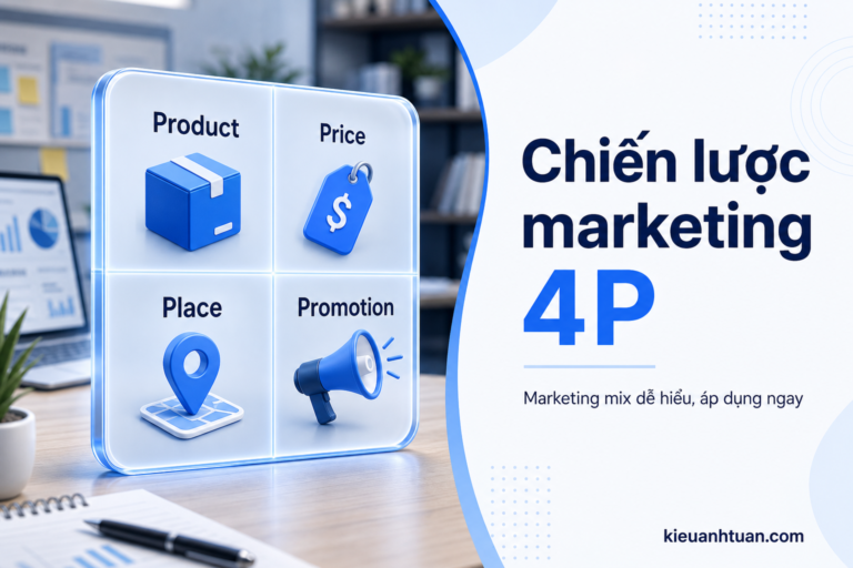 Chiến lược marketing 4P hướng dẫn xây dựng hiệu quả