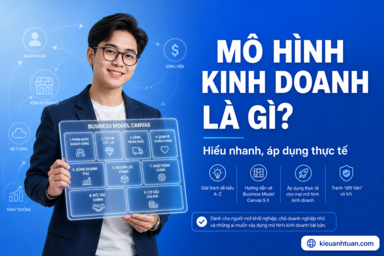 Mô hình kinh doanh là gì hướng dẫn chi tiết dễ hiểu